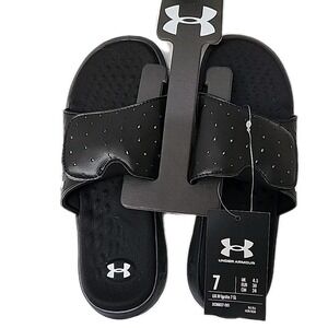Under Armour UA W Ignite 7 SLBlack/Black Women's 7 Slides 3026027-001